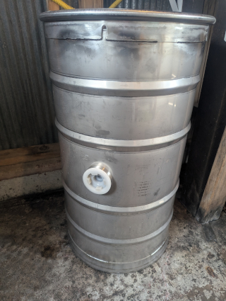 20 gallon drum of syrup